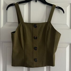 Olive Women's Tank Top Size Medium NWT